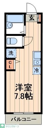 ブロッサムテラス竹ノ塚の物件間取画像